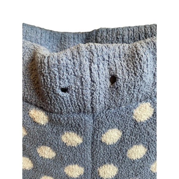 Honeydew Poka Dot Women Large Comfy Loungewear Pajama Pants Blue & White - Picture 7 of 8